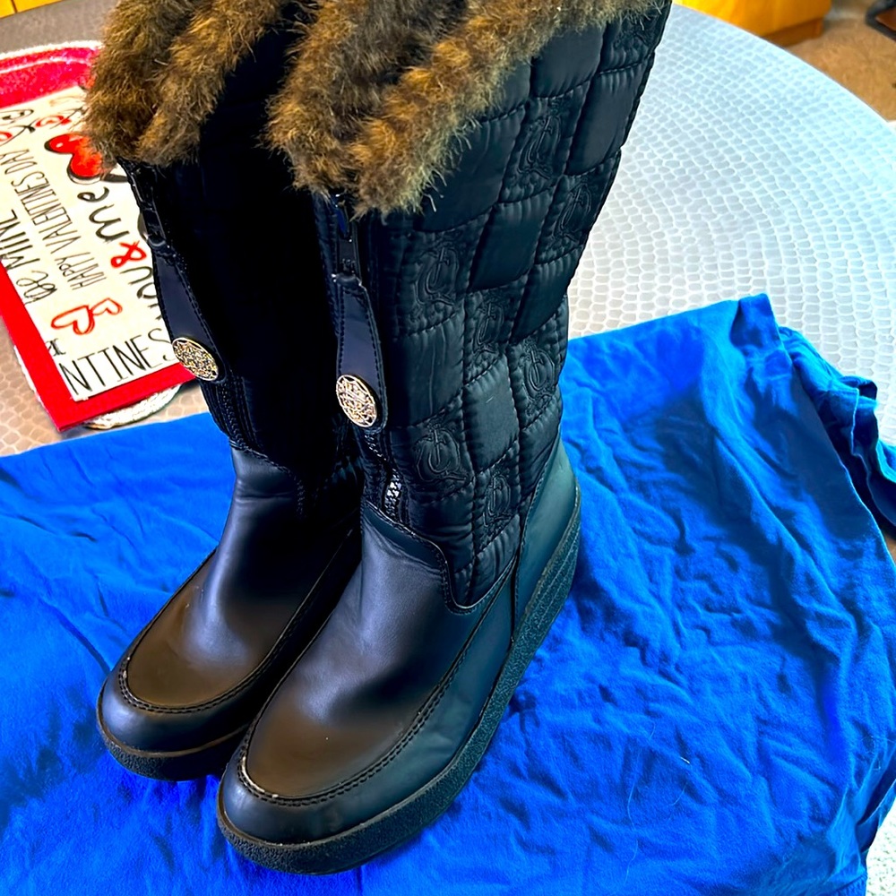 EUC Vintage Juicy Couture Sz 10 Winter Boots